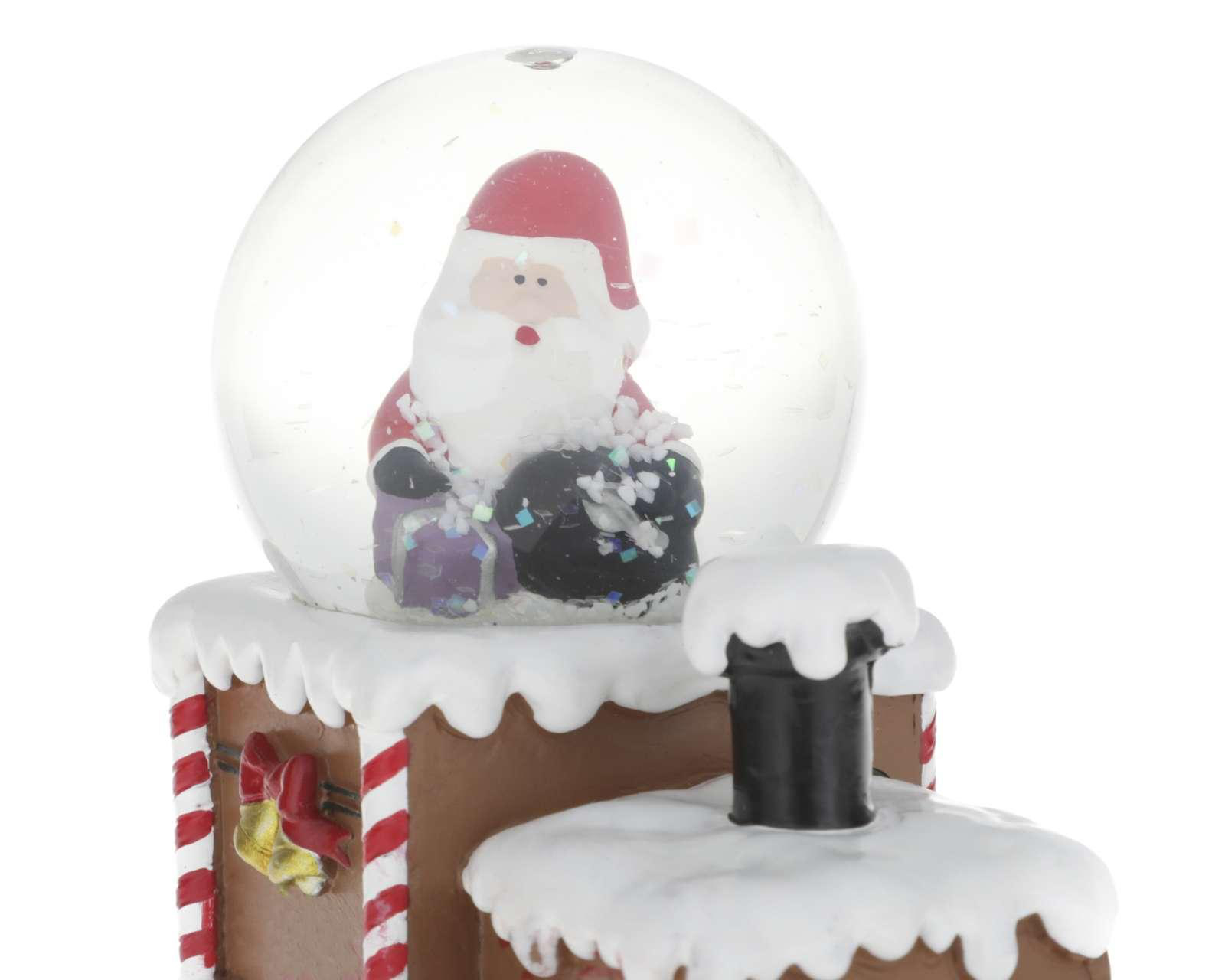 Foto 4 | Bola de Cristal Santa Trenecito 1 Pieza