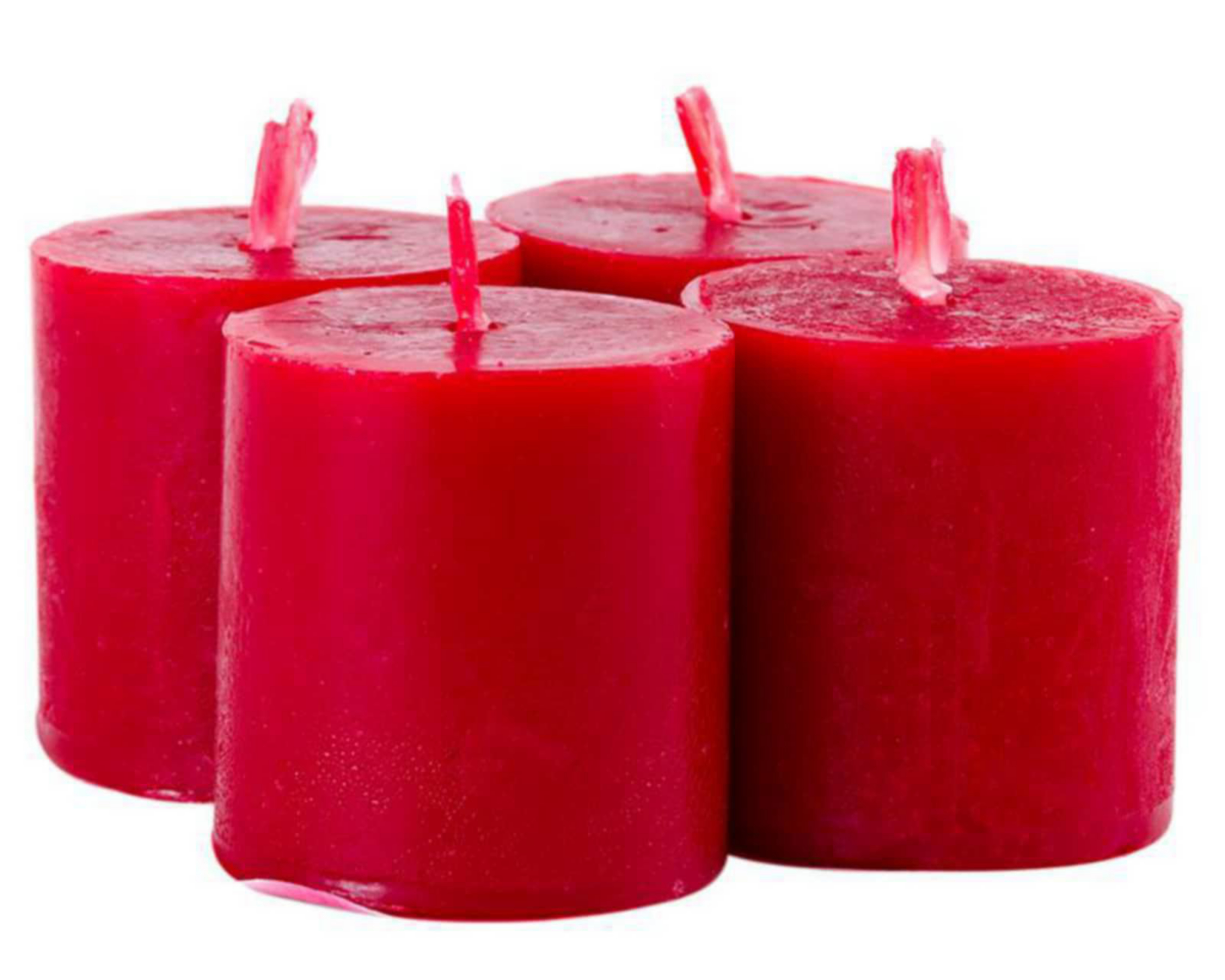 Foto 2 pulgar | Set de Velas Aromáticas Rojas