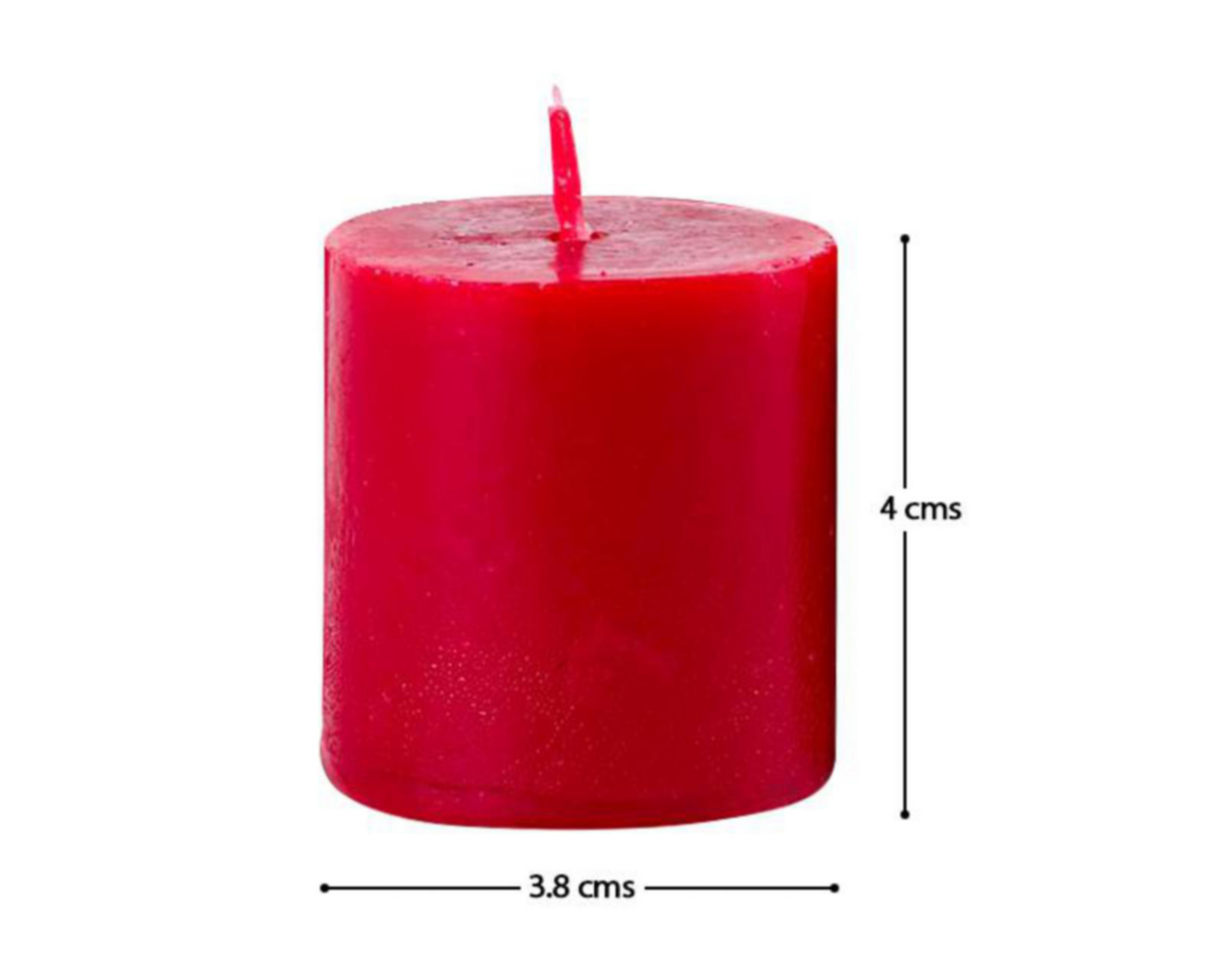 Foto 5 pulgar | Set de Velas Aromáticas Rojas