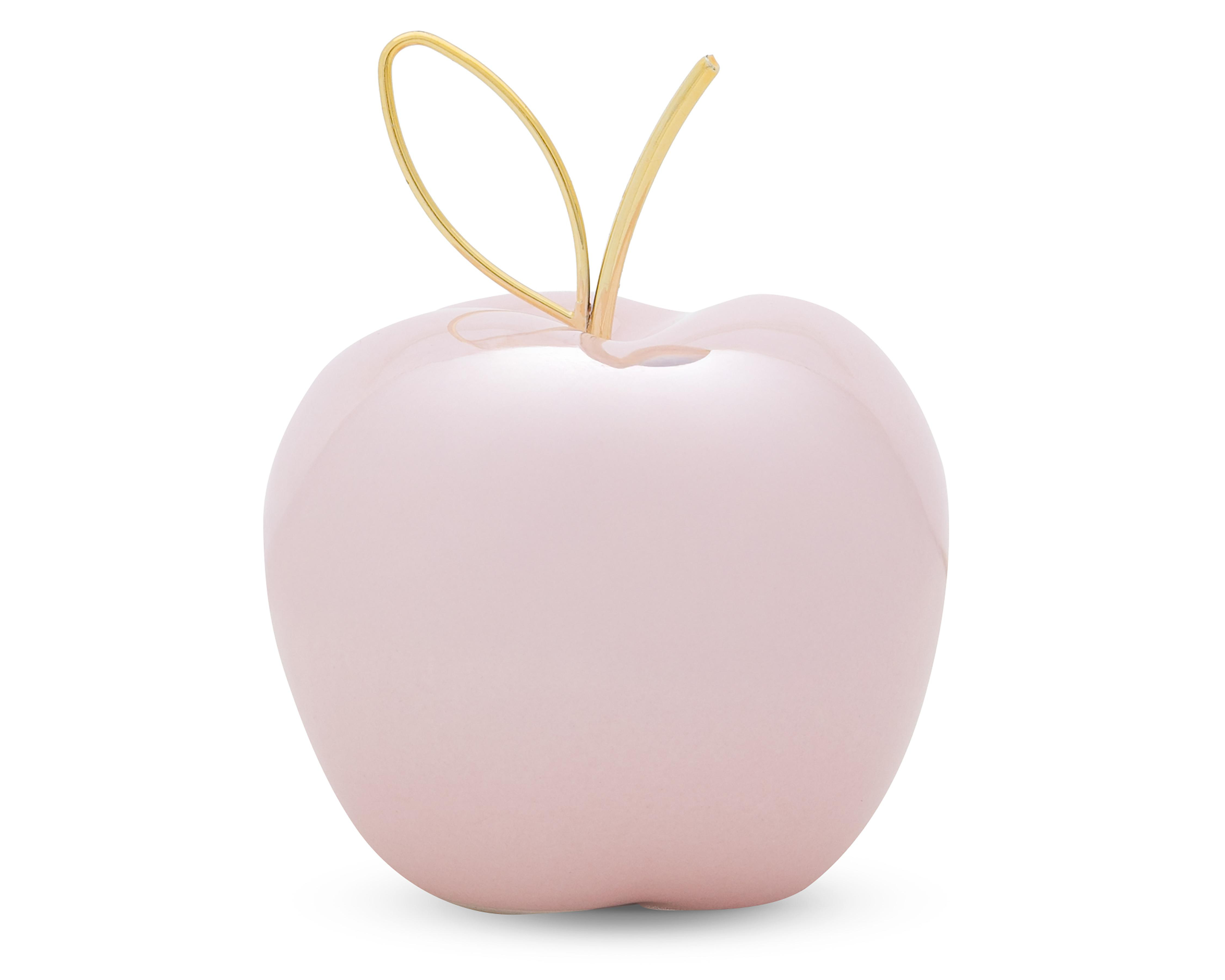 Escultura de Manzana Neville de Cerámica