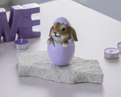 Foto 4 | Escultura Conejo de Pascua Lyle de Cerámica