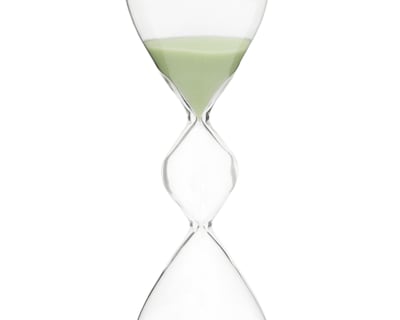 Foto 3 | Reloj de Arena Boris de Vidrio