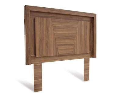 Foto 3 | Cabecera Diana Queen Size Nuez con Luz LED