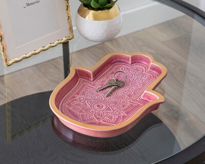 Foto 4 | Charola Decorativa Akela de Vidrio