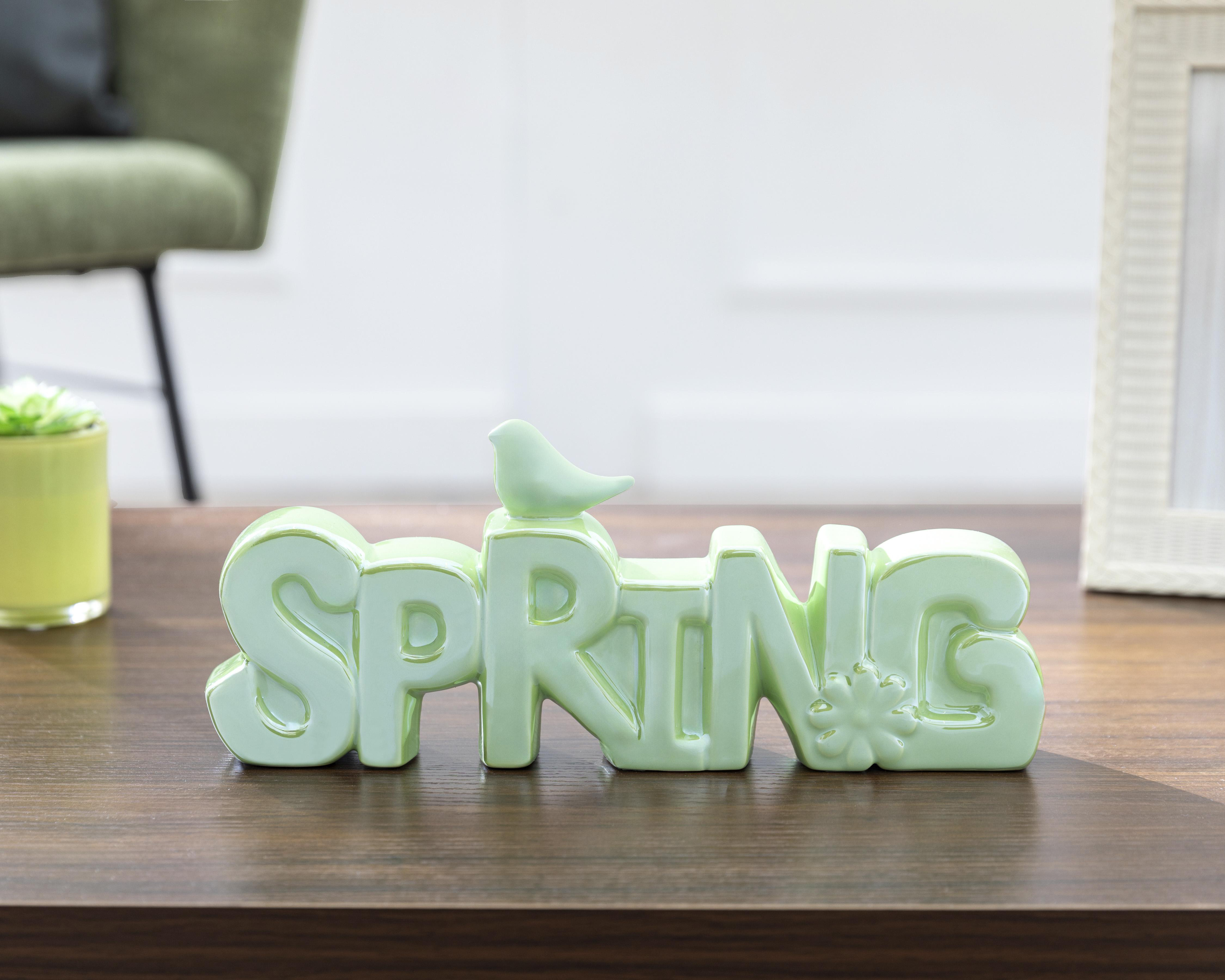 Foto 5 | Letrero Decorativo Spring de Cerámica