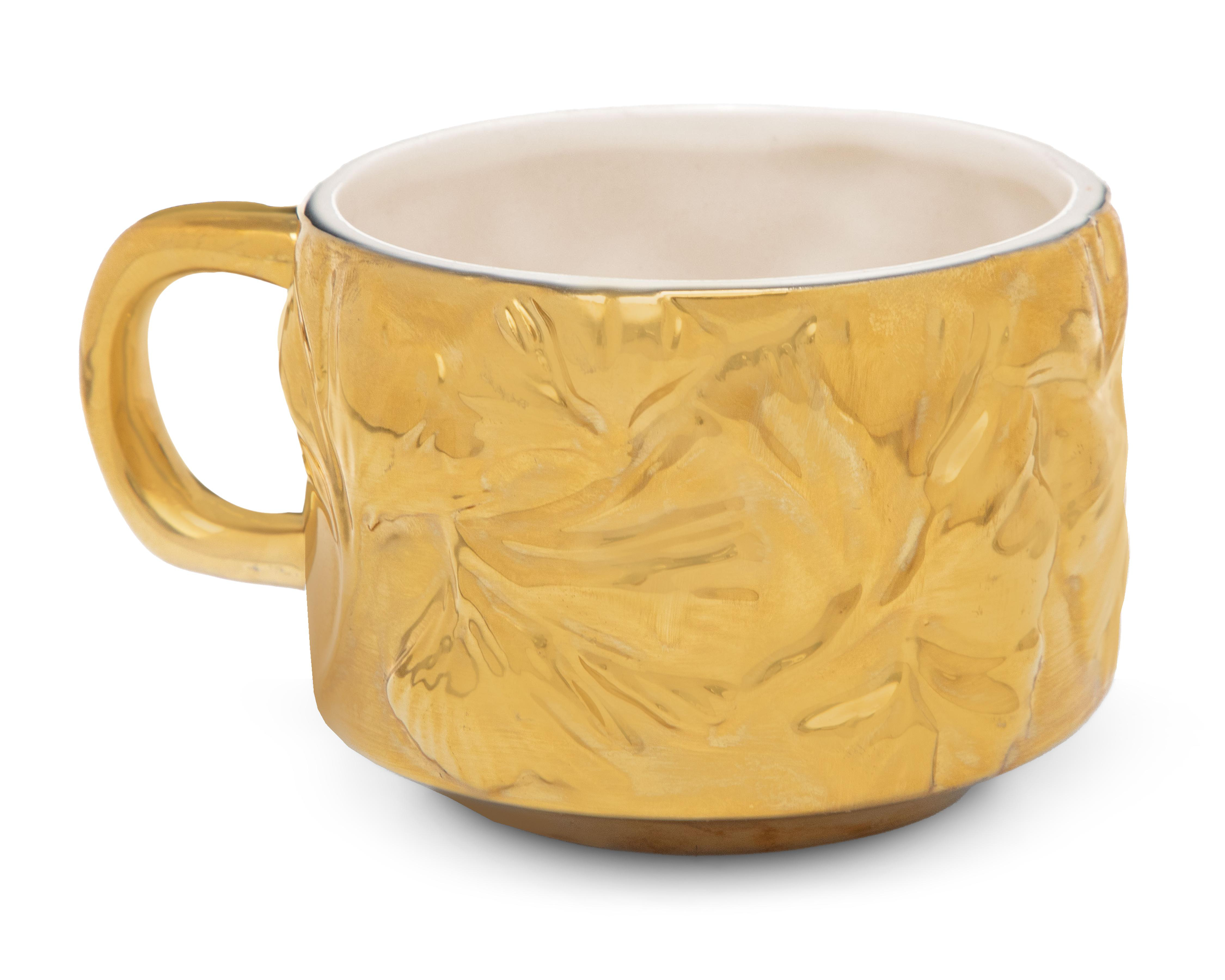 Foto 3 | Juego de Tazas Decorativas Starhaus de Cerámica 4 Piezas