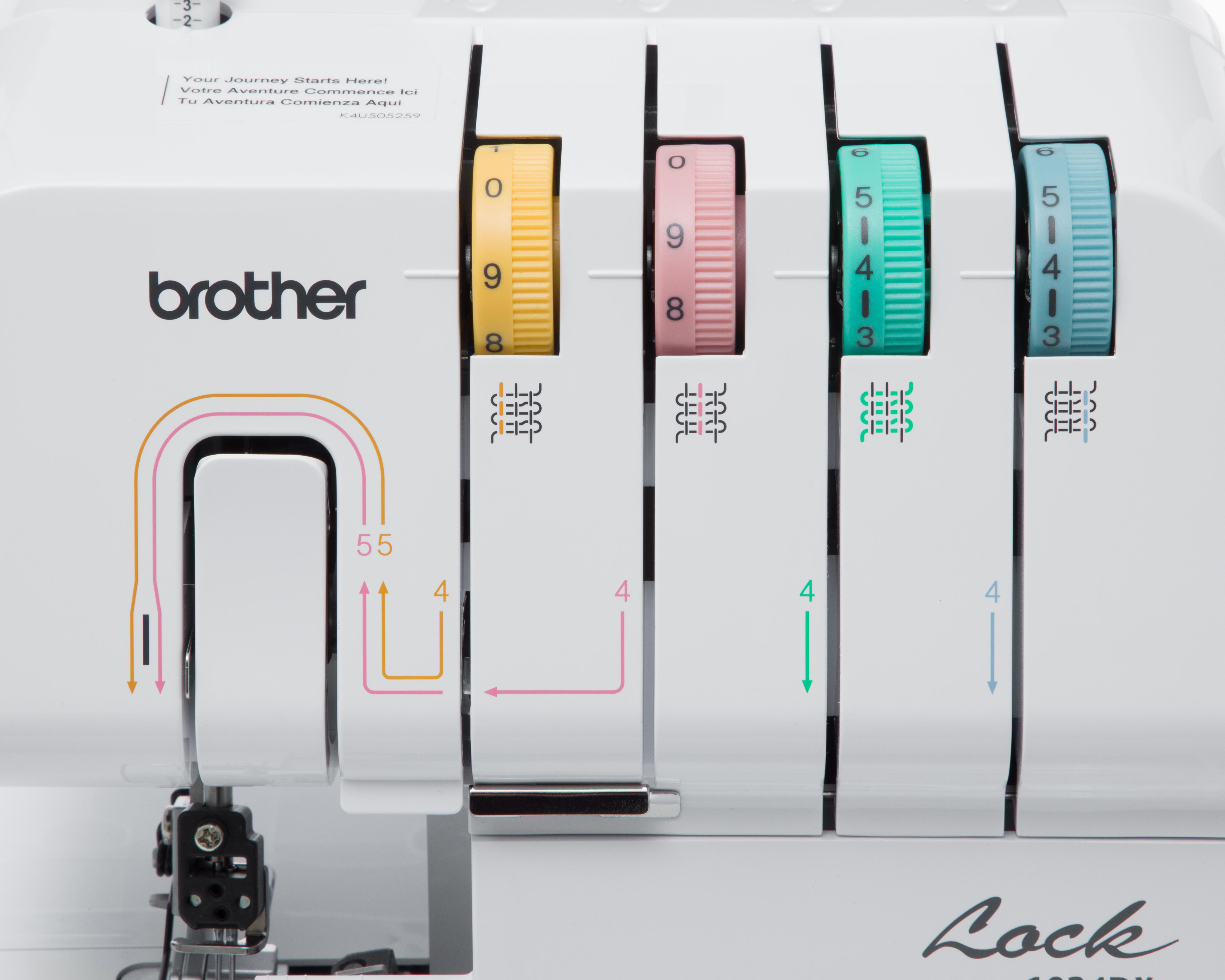 Foto 4 pulgar | Máquina de Coser Brother Overlock 1034DX