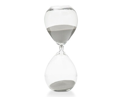 Foto 1 | Escultura Reloj de Arena Sonry de Vidrio