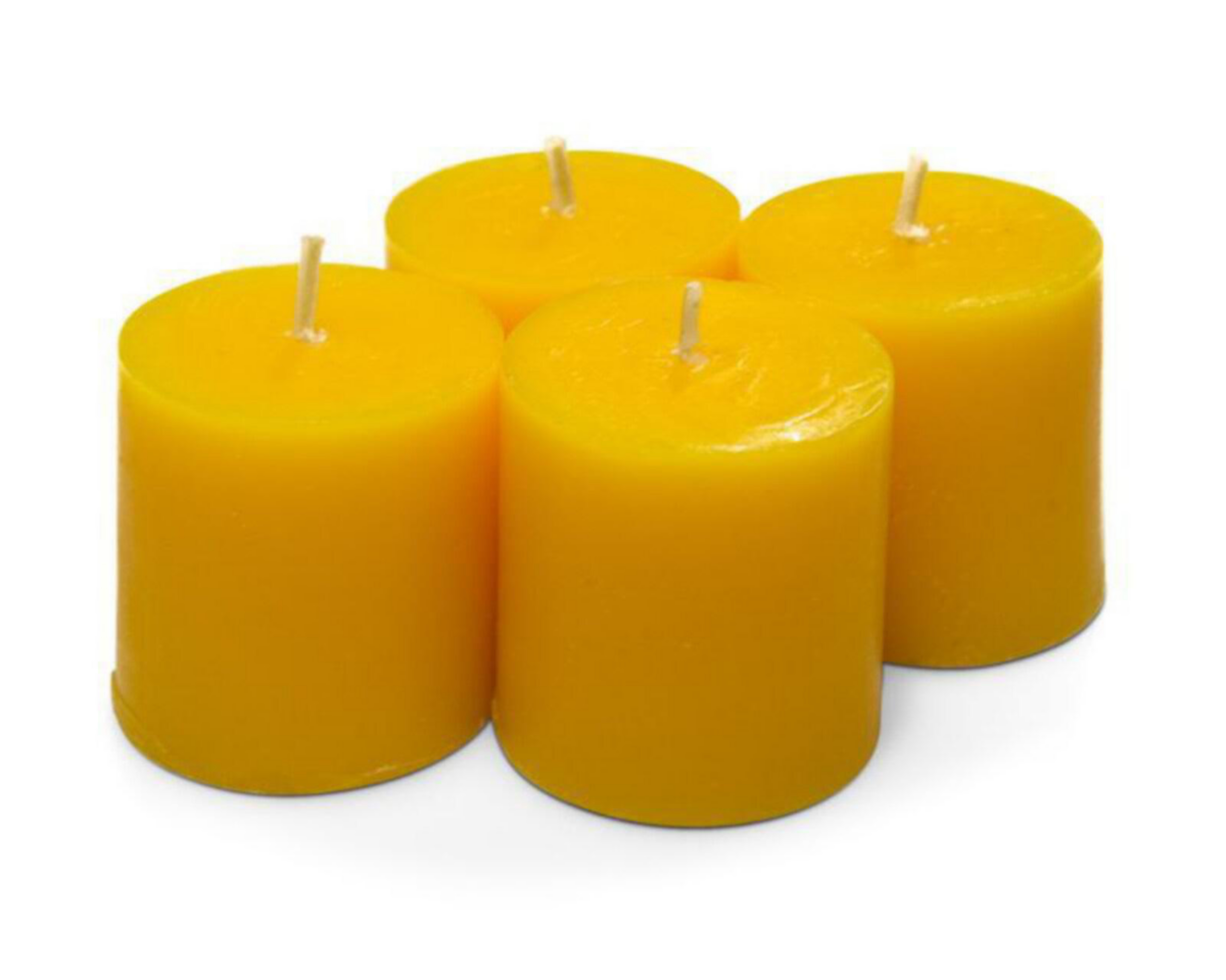 Foto 2 pulgar | Set de Velas Aromáticas de Mango Anaranjadas