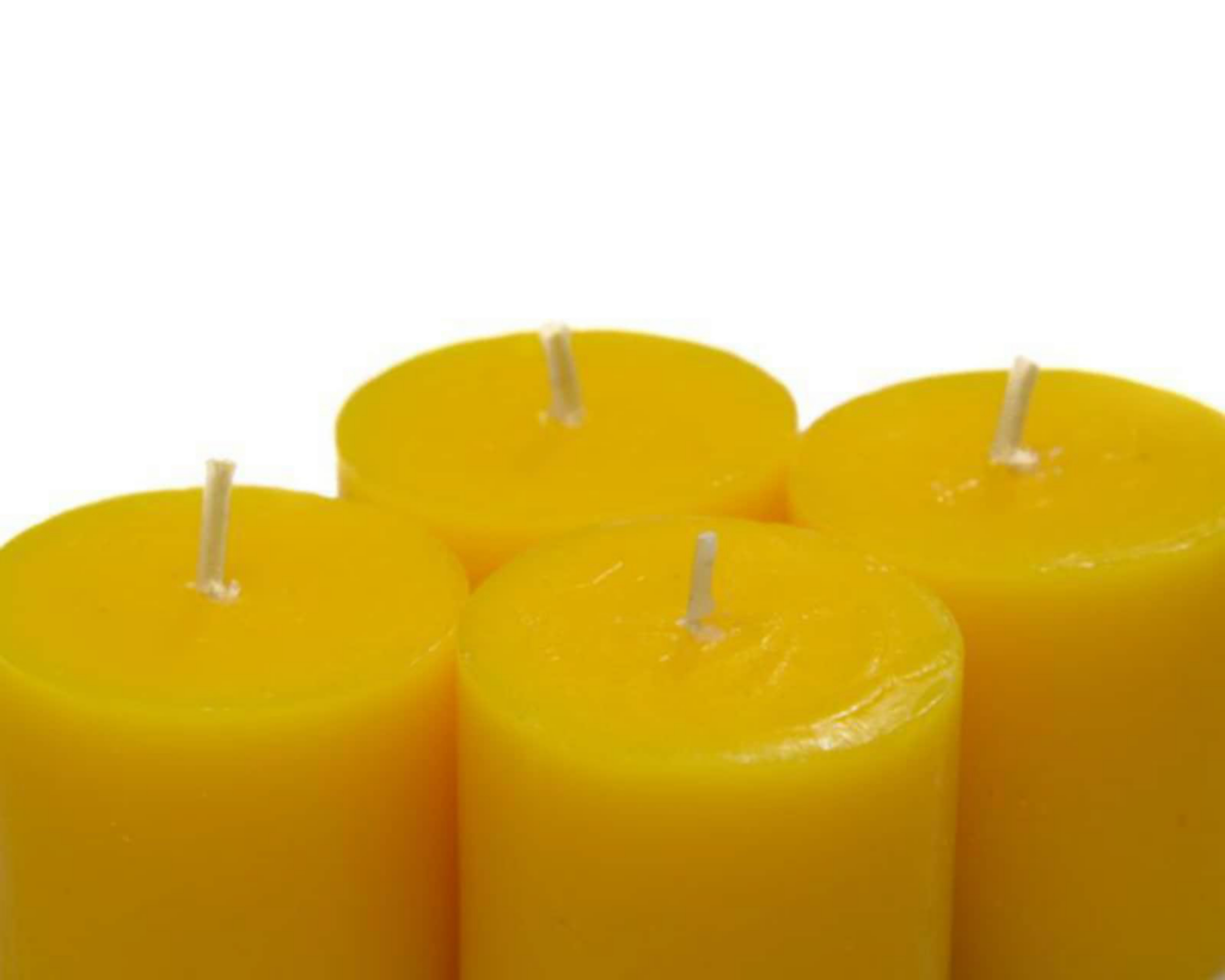 Foto 3 pulgar | Set de Velas Aromáticas de Mango Anaranjadas