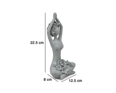 Foto 6 | Escultura de Mujer Any A de Resina