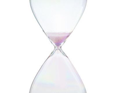 Foto 3 | Escultura de Reloj de Arena Felicia de Cerámica