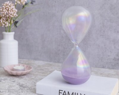 Foto 4 | Escultura de Reloj de Arena Felicia de Cerámica