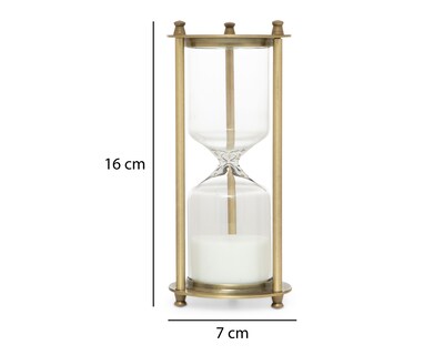 Foto 5 | Reloj de Arena Néstor de Acero