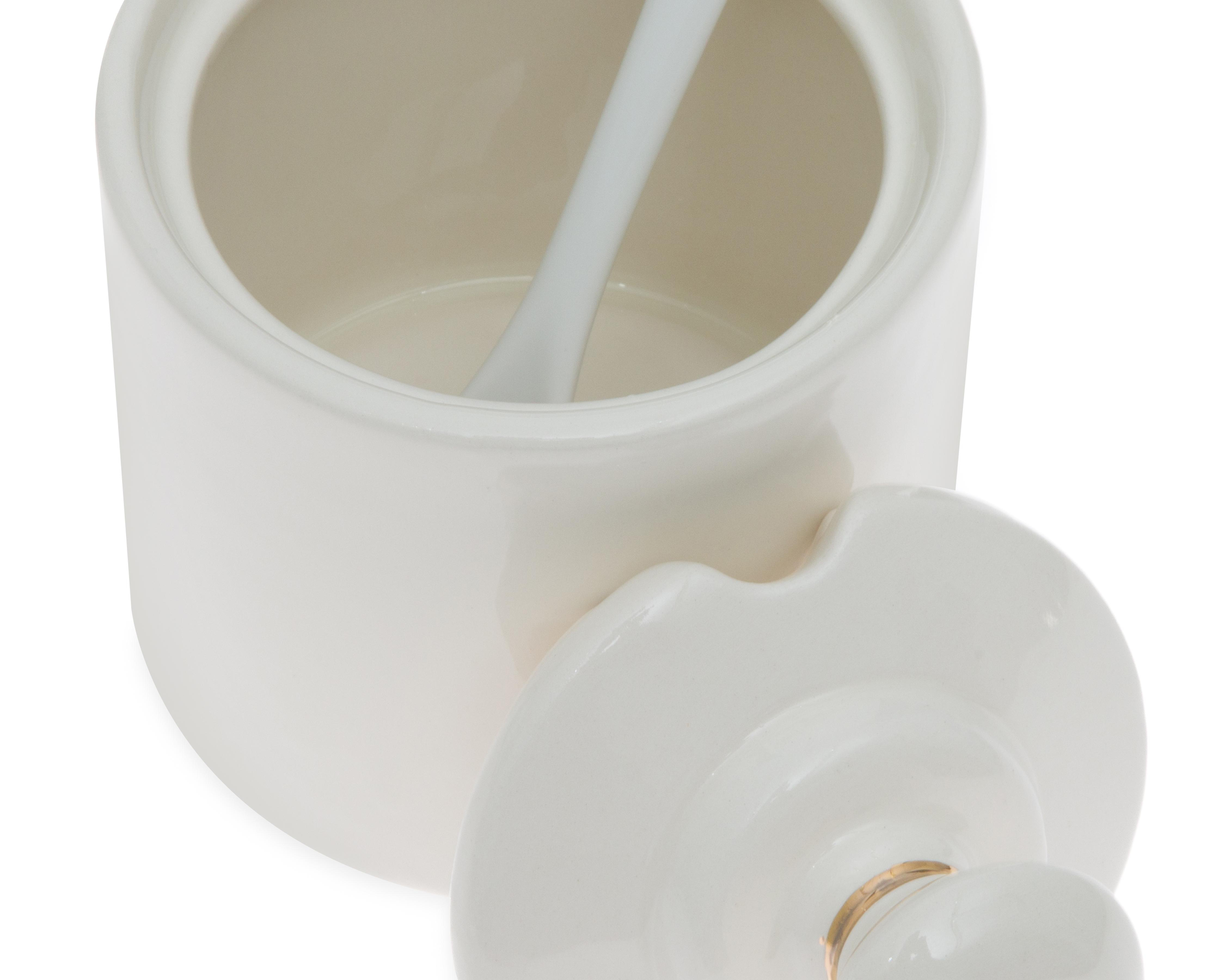 Foto 5 pulgar | Recipiente y Taza de Cerámica Starhaus 4 Piezas