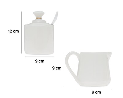 Foto 6 | Recipiente y Taza de Cerámica Starhaus 4 Piezas