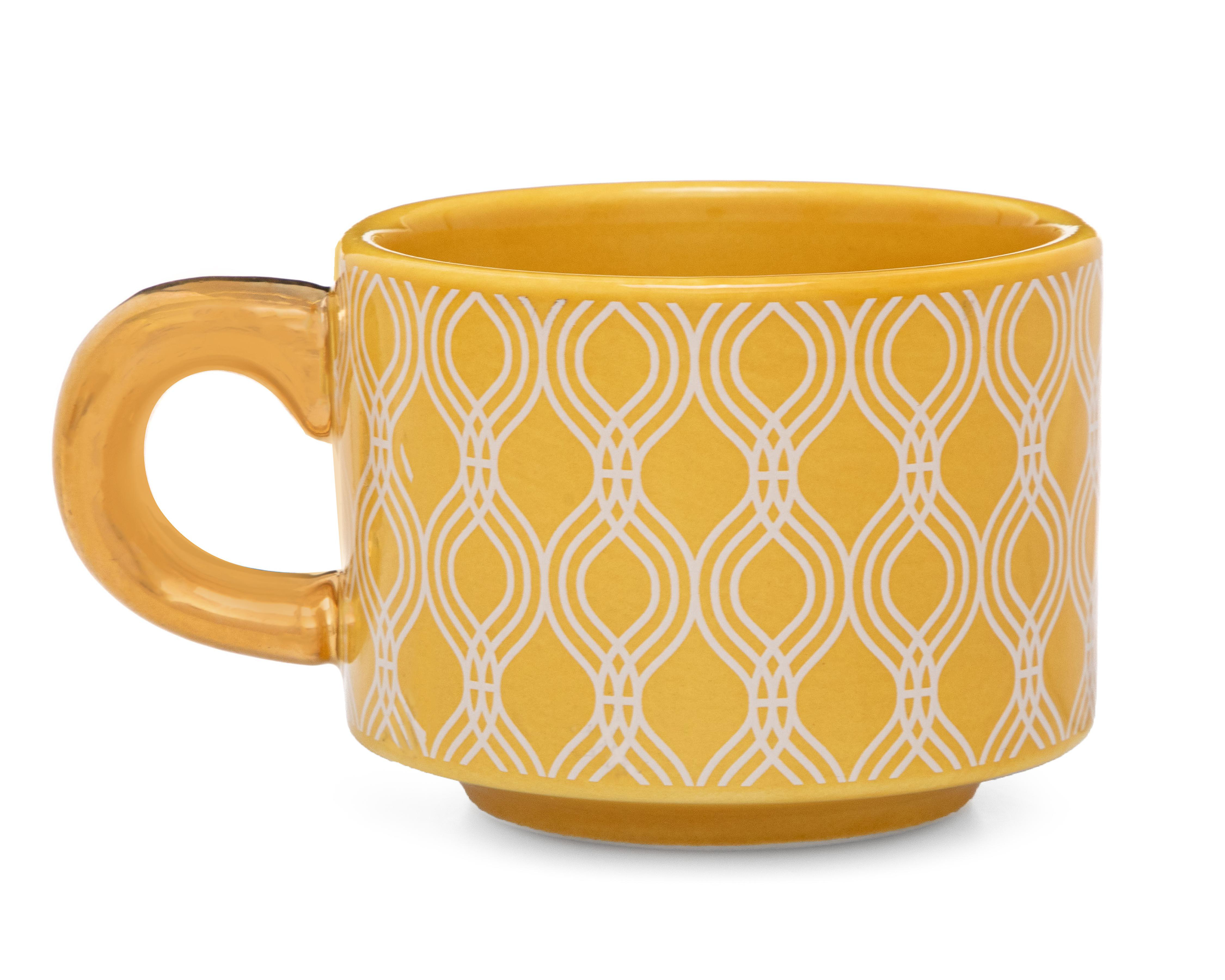 Foto 4 pulgar | Taza de Cerámica Starhaus 4 Piezas