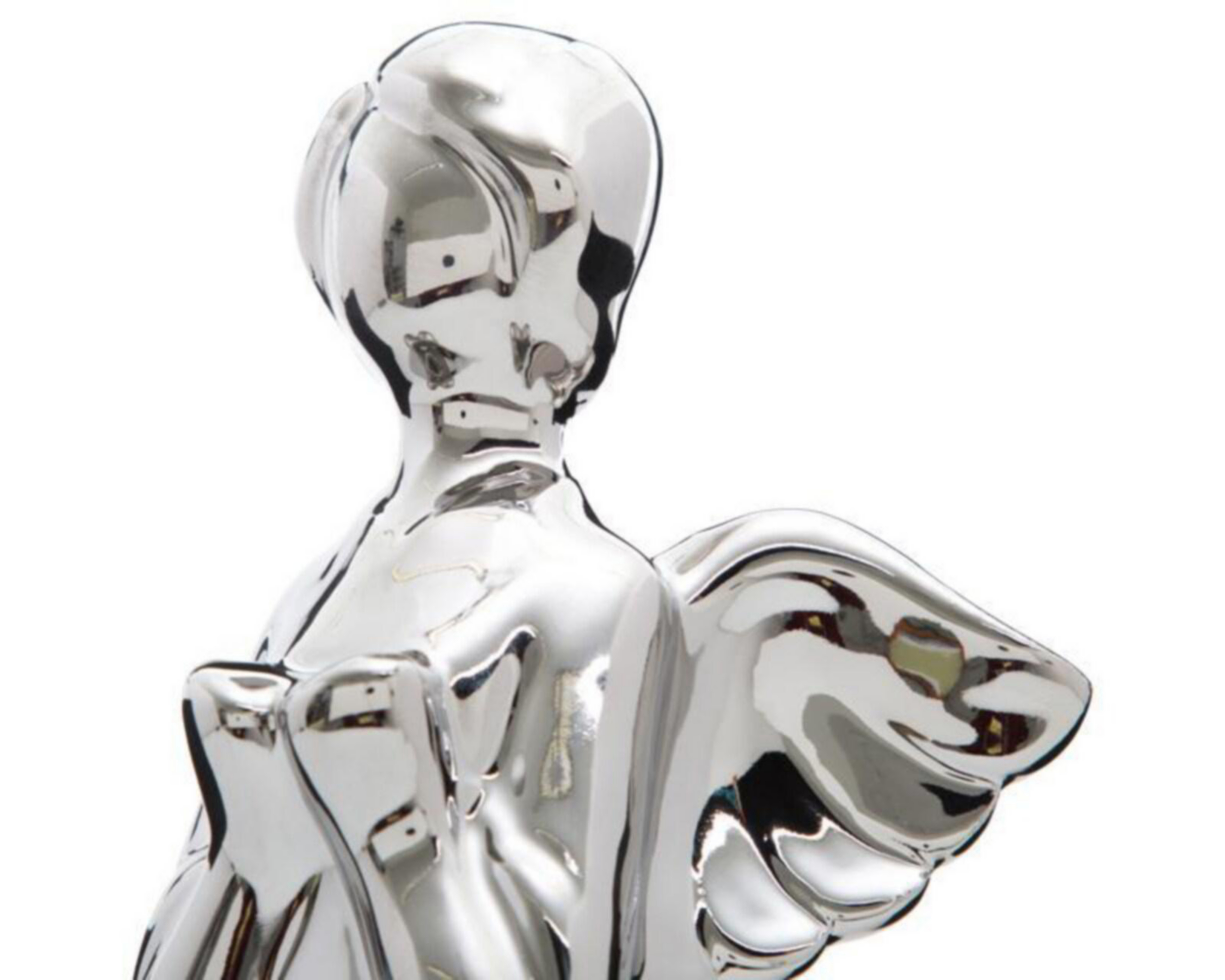 Foto 5 pulgar | Figura Decorativa Ángel de Cerámica