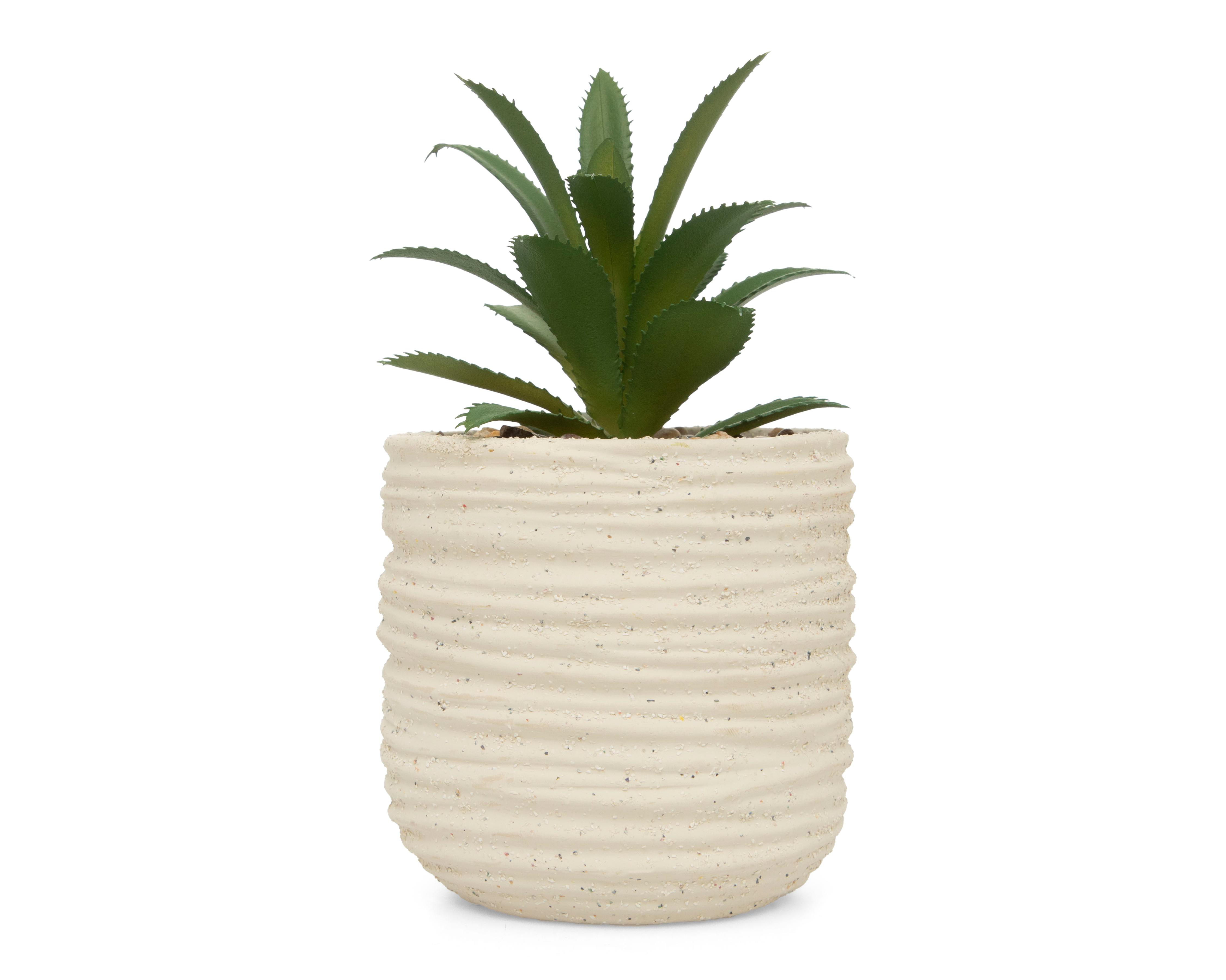 Suculenta Artificial con Maceta Starhaus 17 cm
