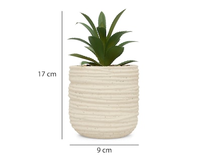 Foto 5 | Suculenta Artificial con Maceta Starhaus 17 cm