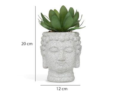 Foto 5 | Suculenta Artificial con Maceta Starhaus 20 cm