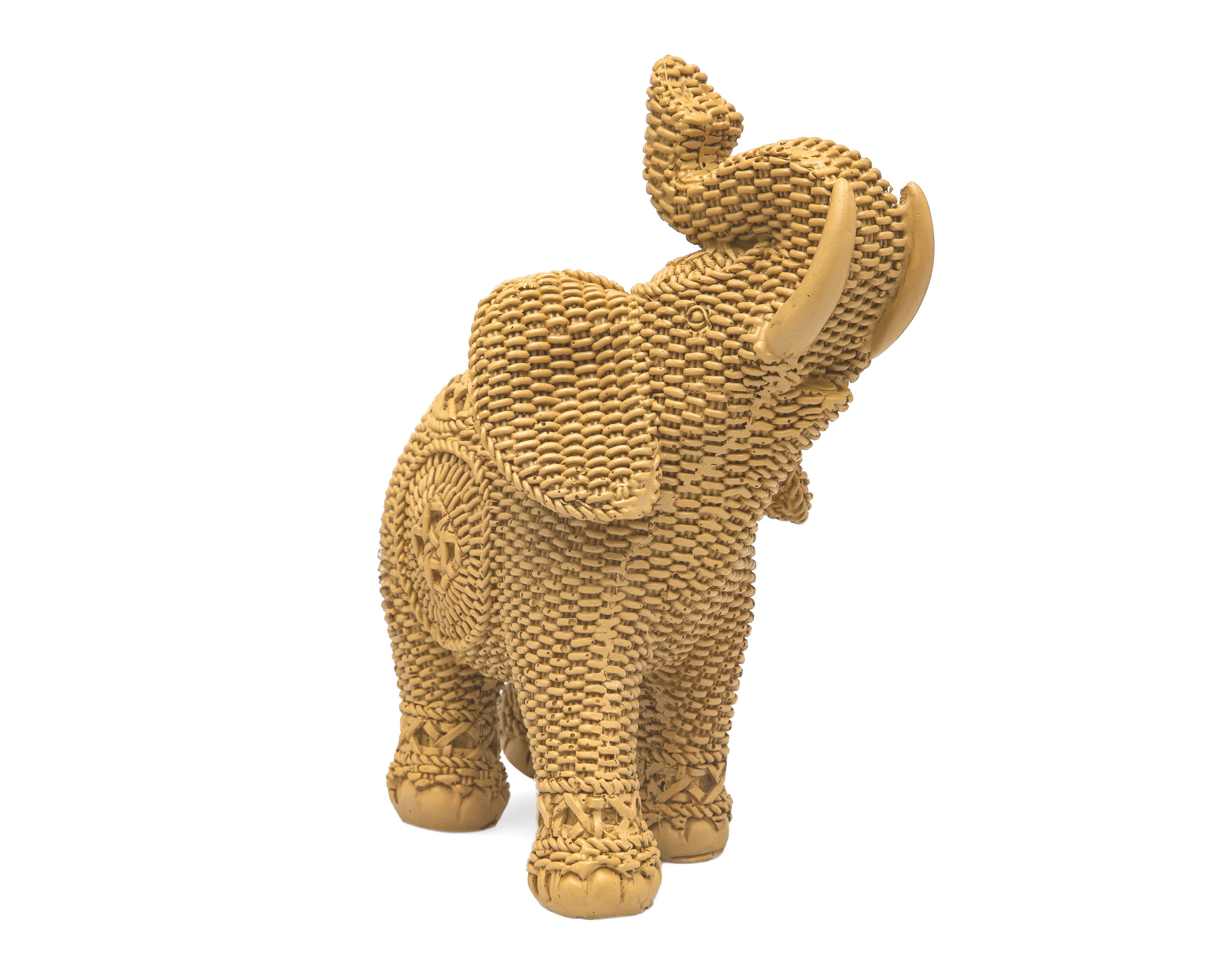 Escultura de Elefante Edrik de Poliresina