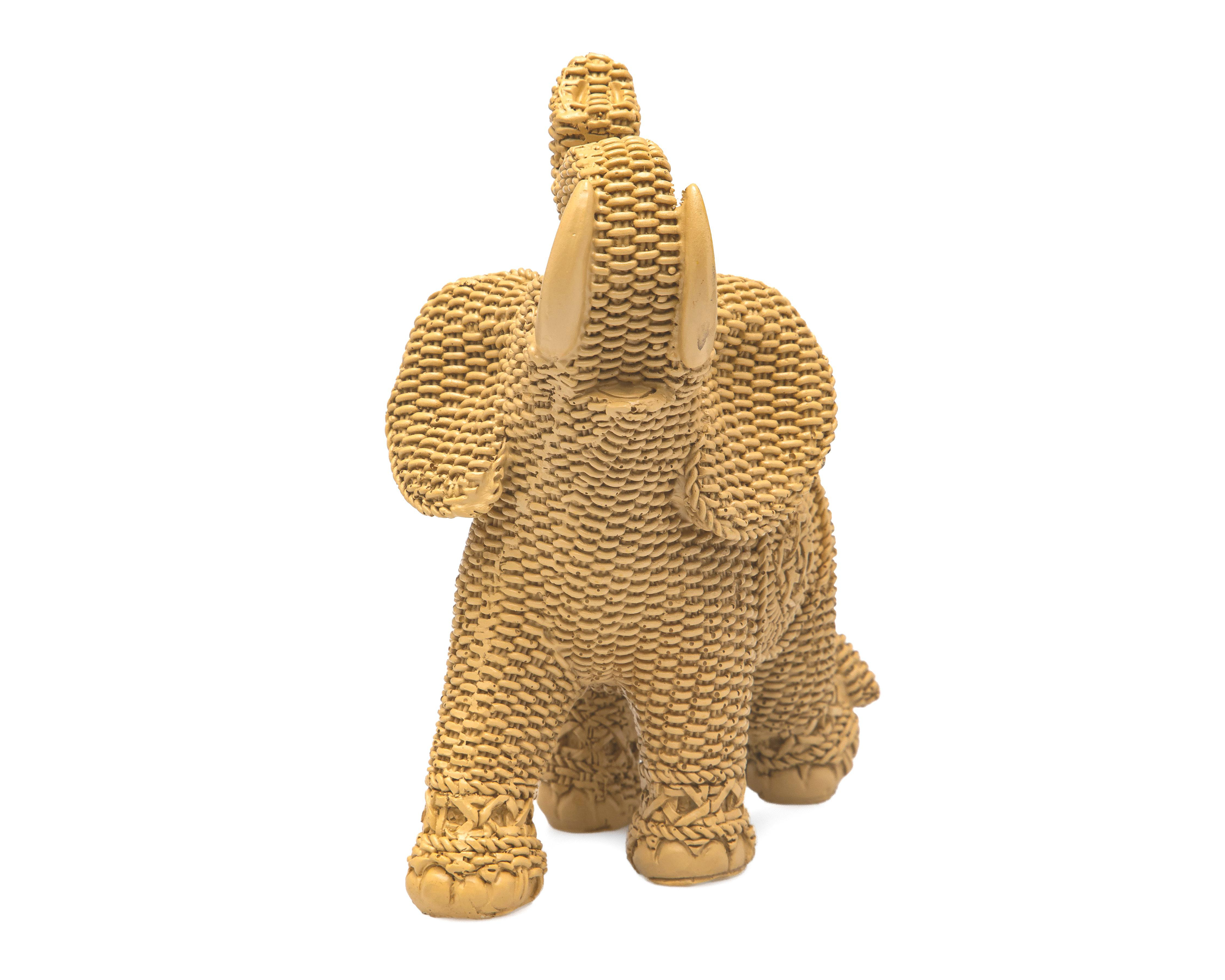 Foto 4 pulgar | Escultura de Elefante Edrik de Poliresina