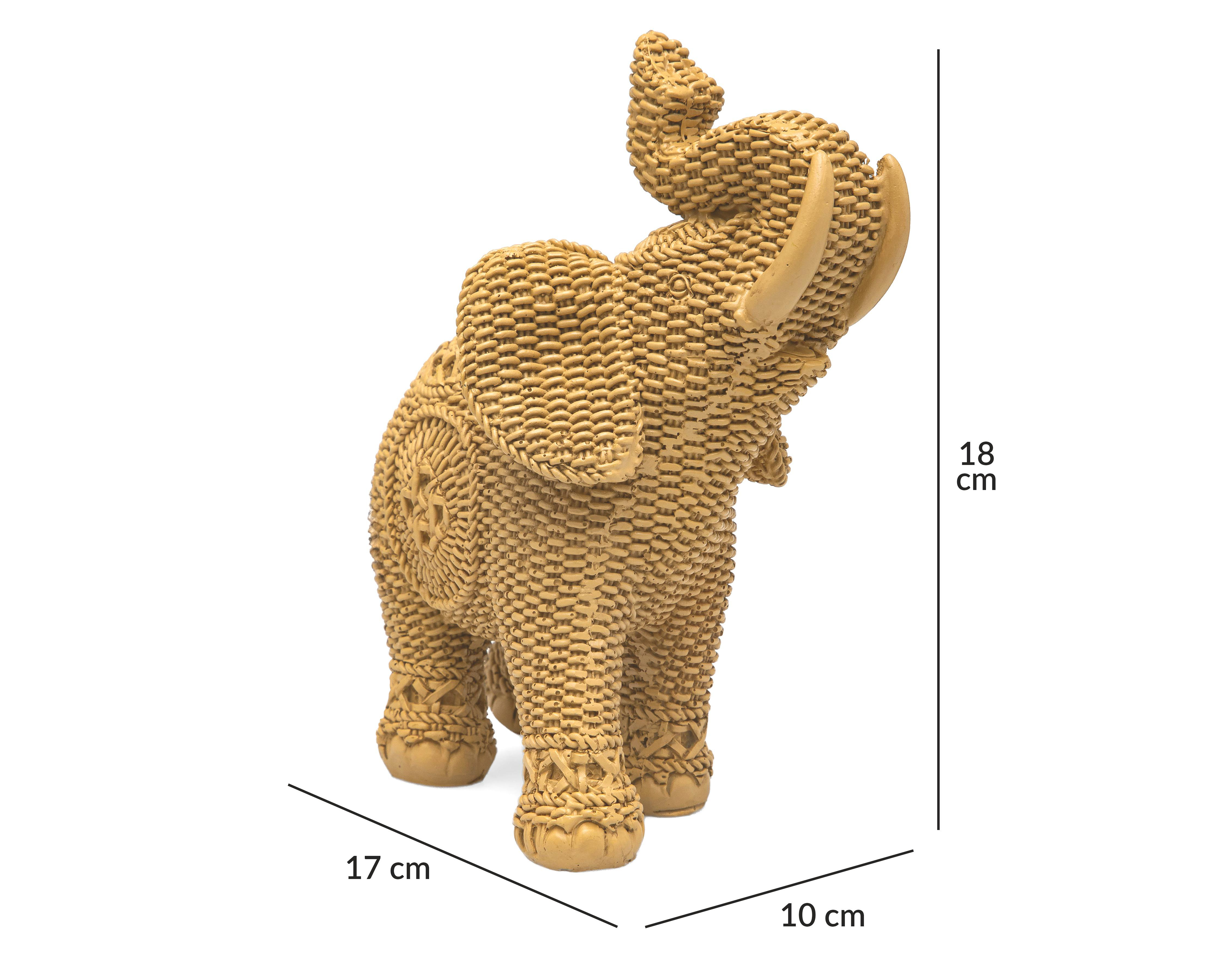 Foto 6 | Escultura de Elefante Edrik de Poliresina