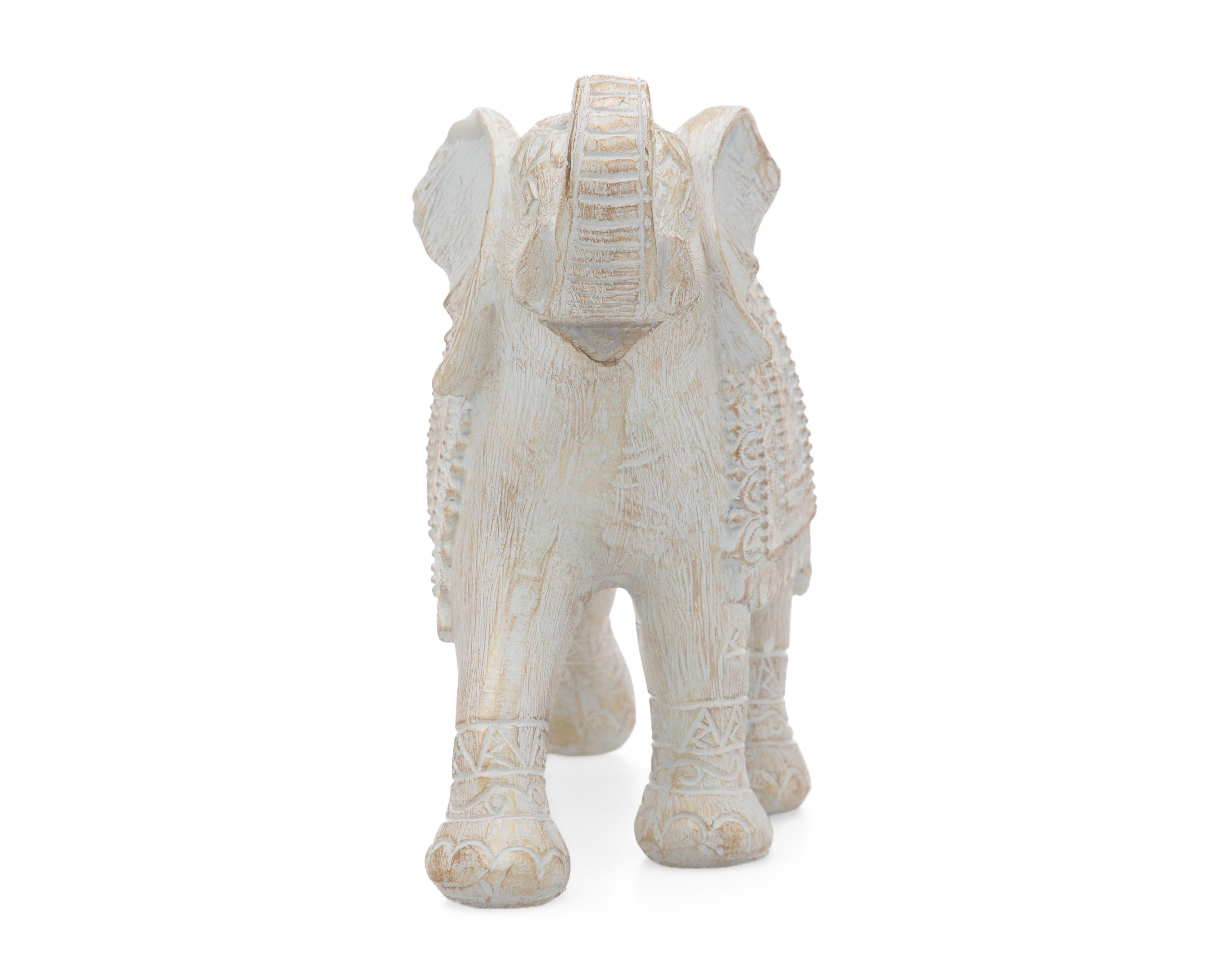 Foto 4 pulgar | Escultura de Elefante Egil de Poliresina