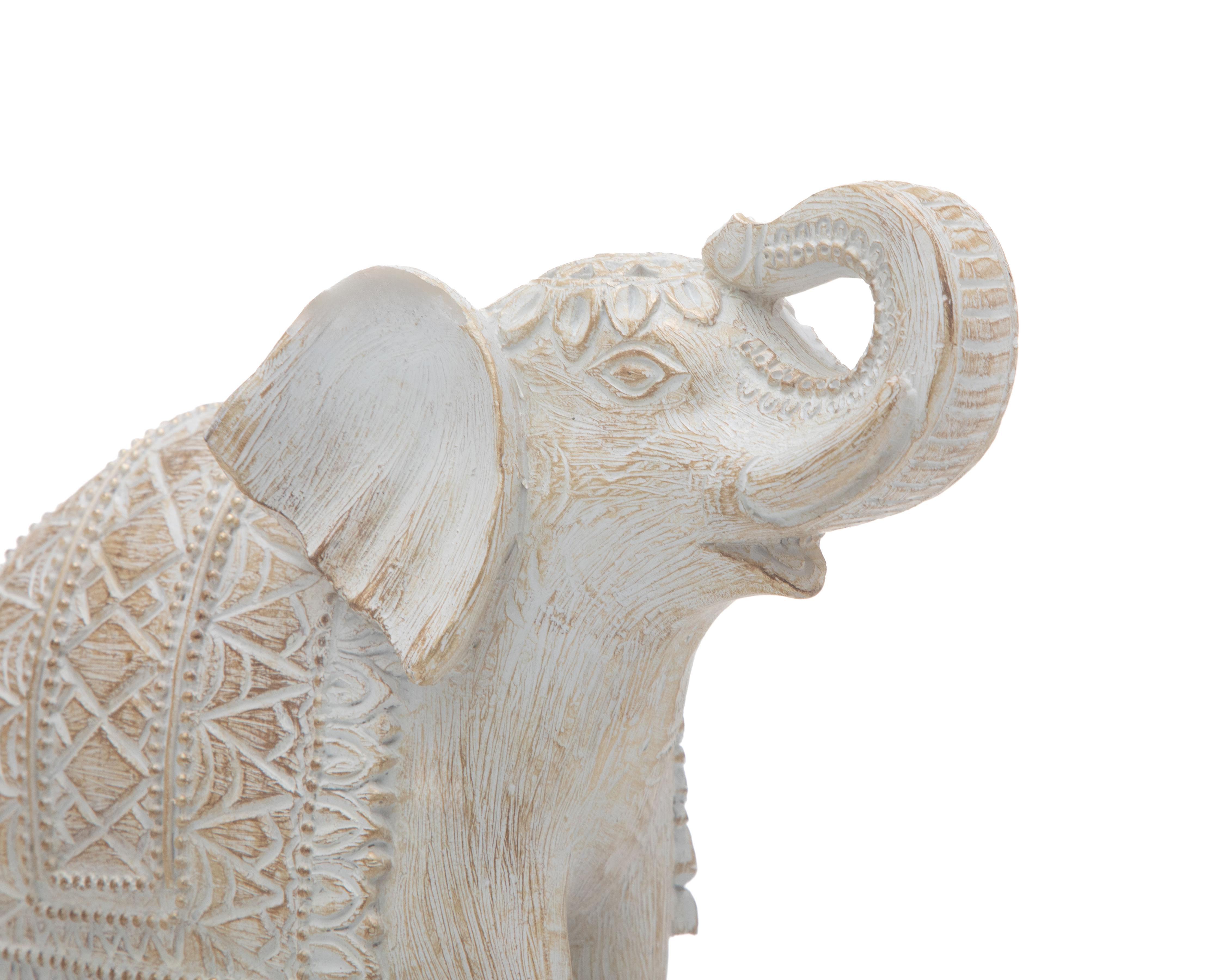 Foto 5 pulgar | Escultura de Elefante Egil de Poliresina