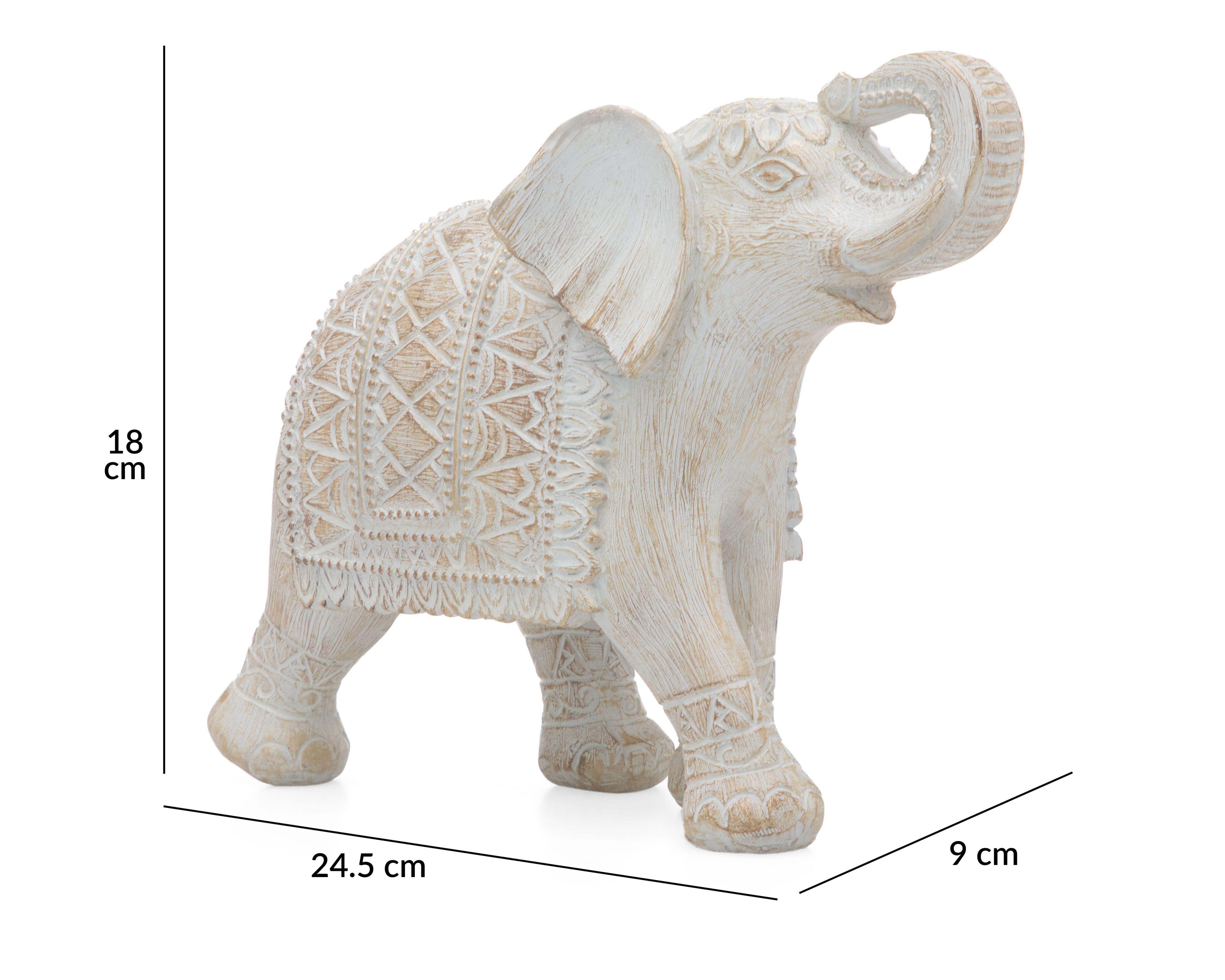 Foto 6 | Escultura de Elefante Egil de Poliresina