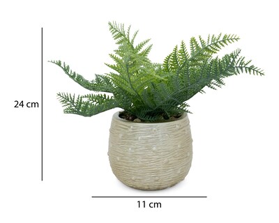 Foto 5 | Helecho Artificial con Maceta Starhaus 24 cm
