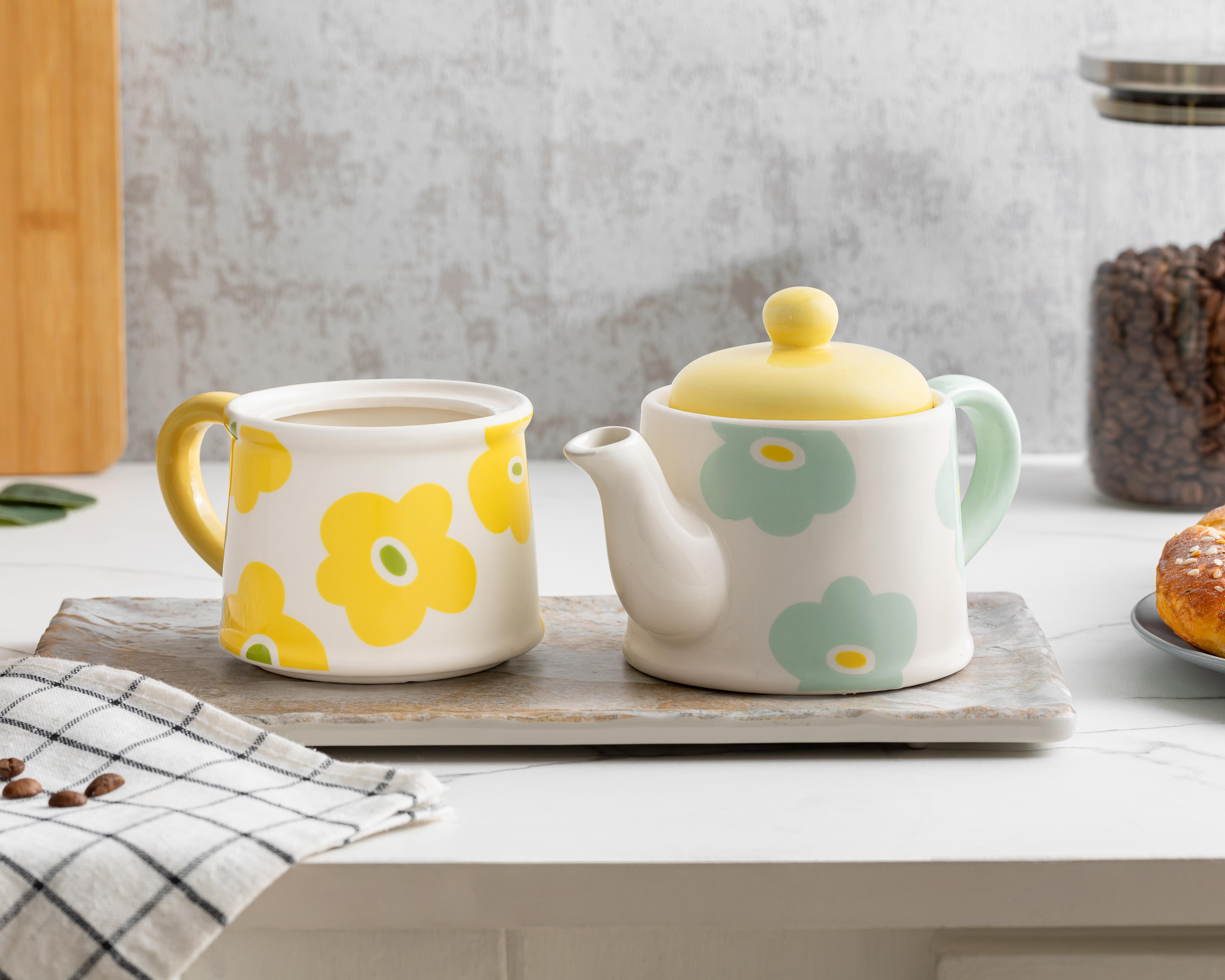 Foto 5 | Juego de Tetera y Taza de Cerámica Starhaus