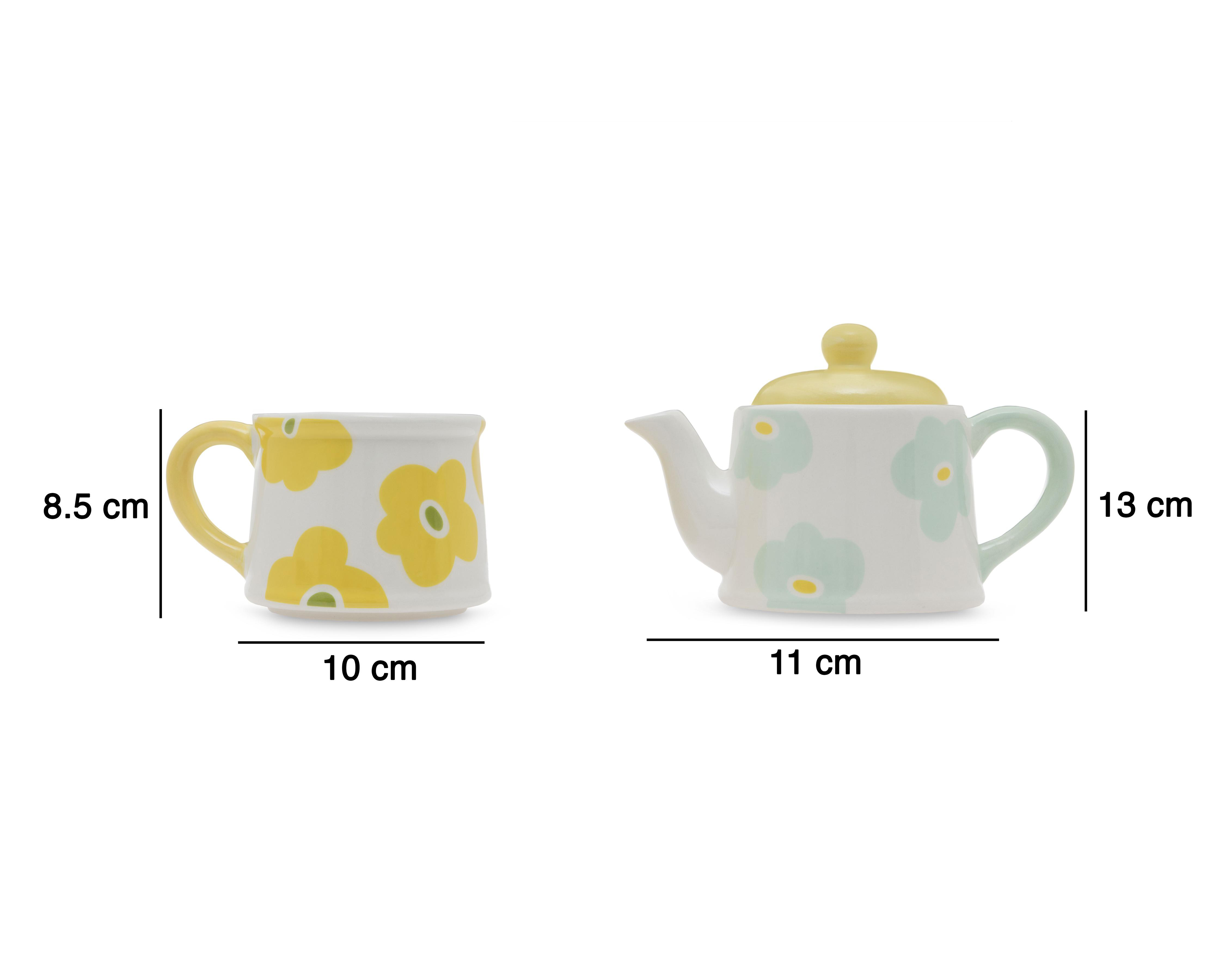 Foto 7 pulgar | Juego de Tetera y Taza de Cerámica Starhaus