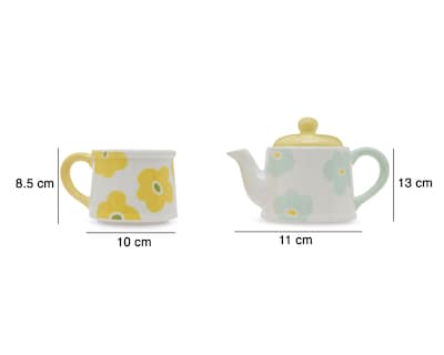 Foto 6 | Juego de Tetera y Taza de Cerámica Starhaus