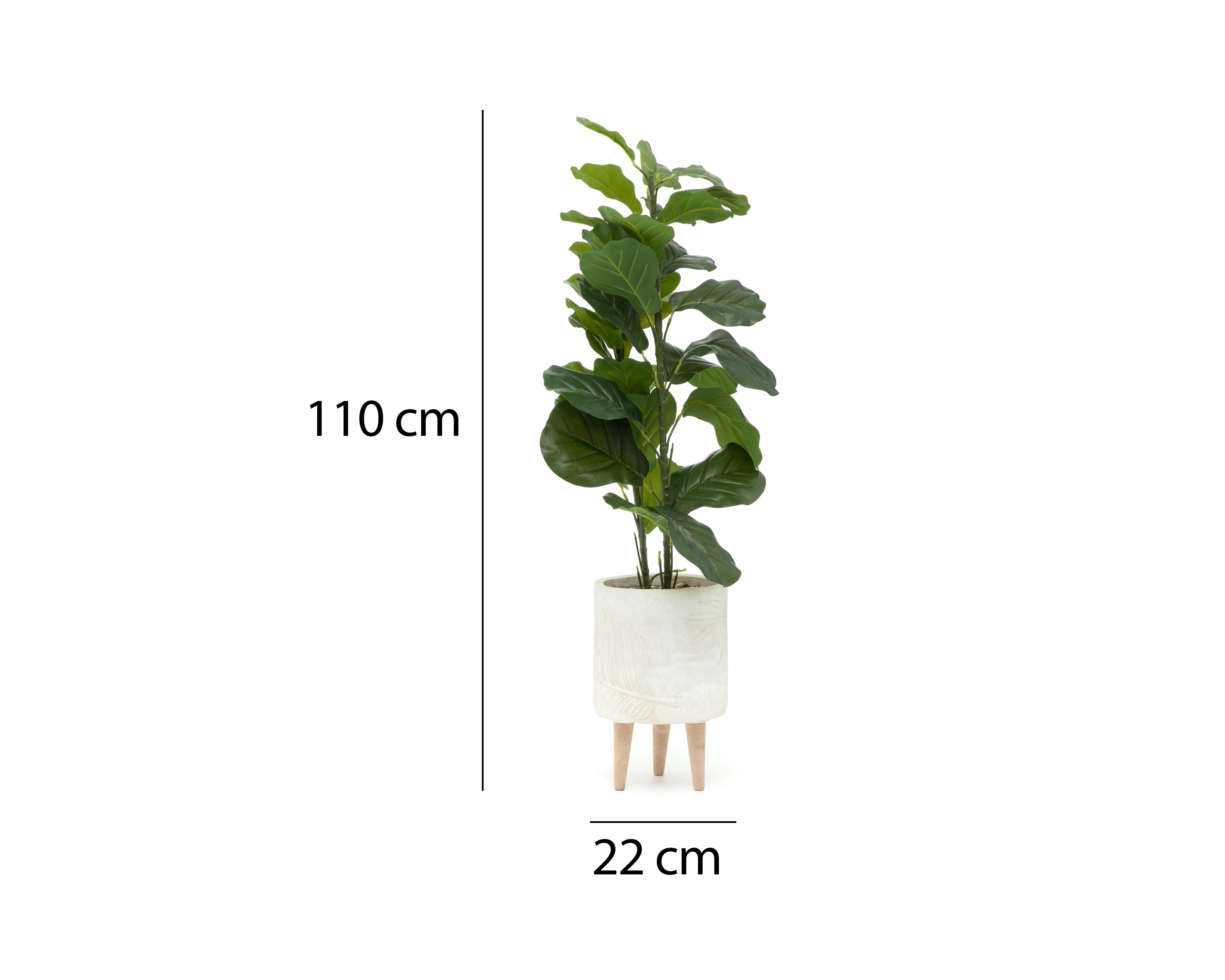 Foto 5 | Ficus Artificial con Maceta Starhaus 110 cm