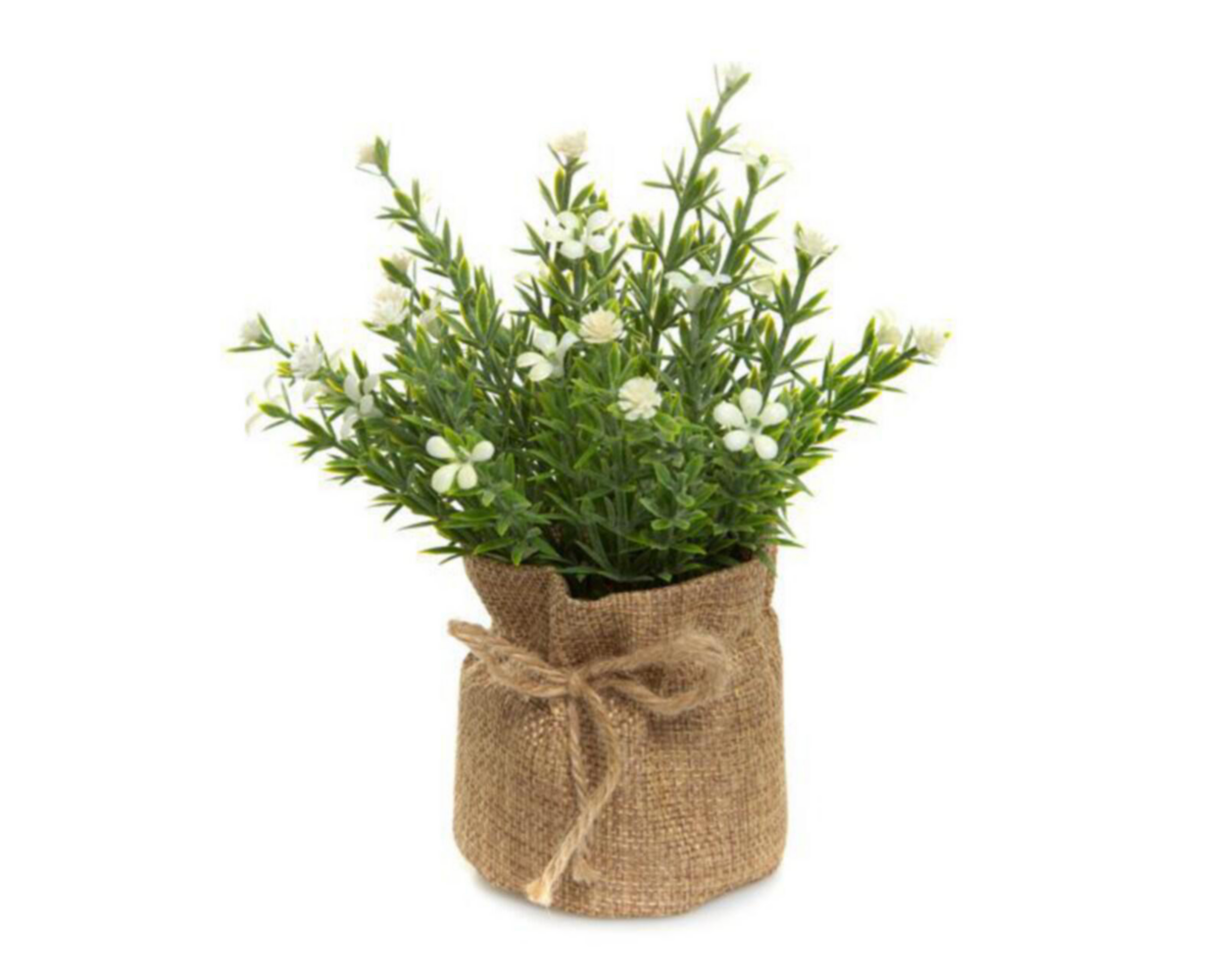 Foto 2 pulgar | Planta Artificial Ellis White de 19 cm