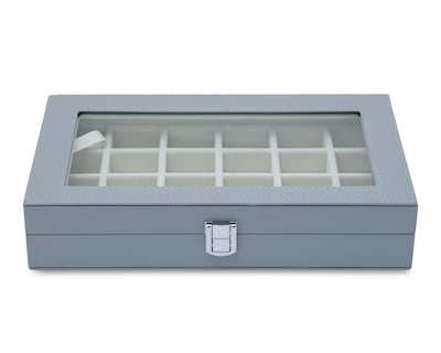 Foto 1 | Joyero de Piel Starhaus Gris