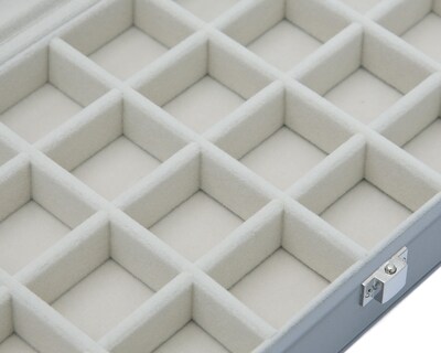 Foto 4 | Joyero de Piel Starhaus Gris