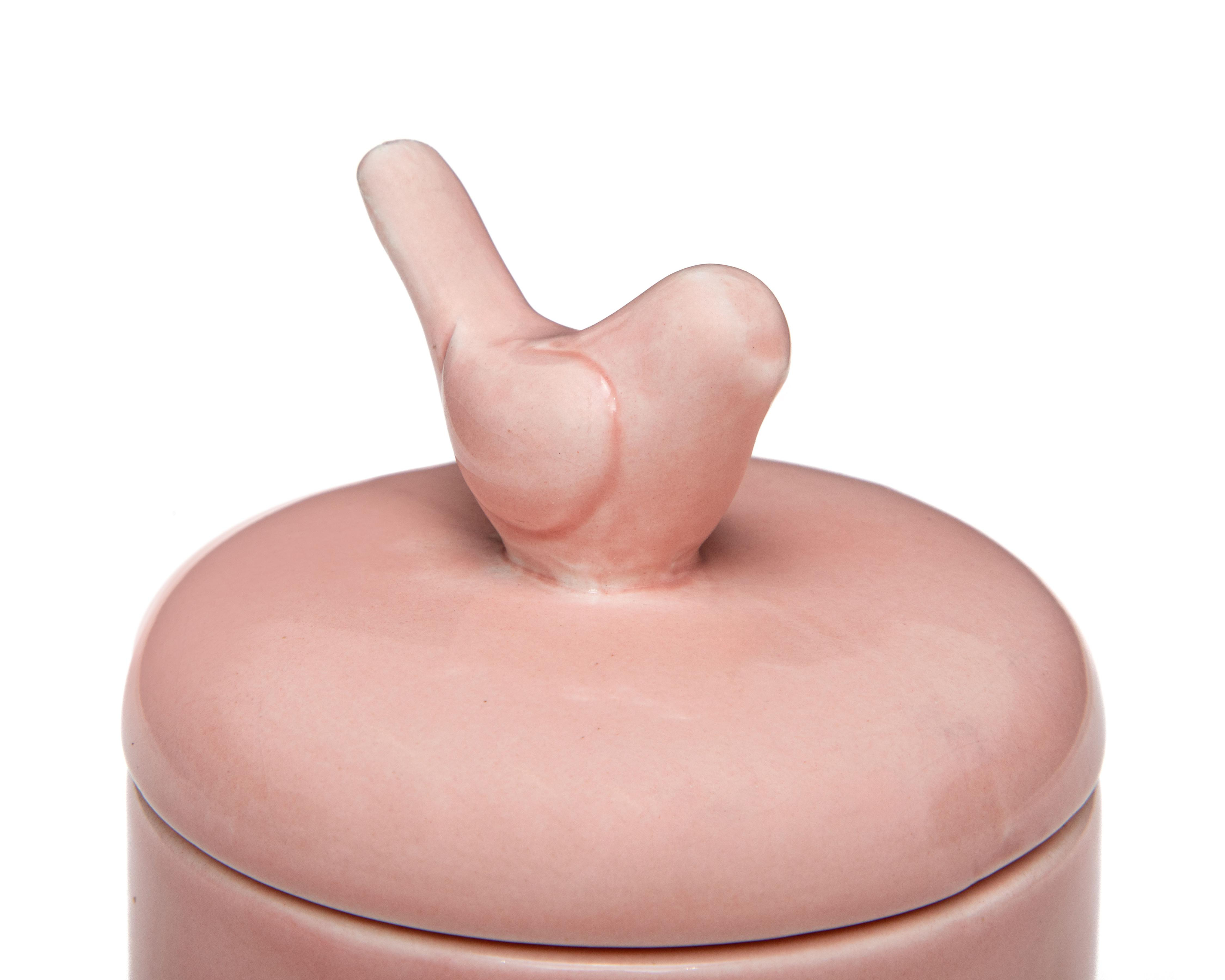 Foto 4 pulgar | Joyero de Cerámica Starhaus Bamey Rosa