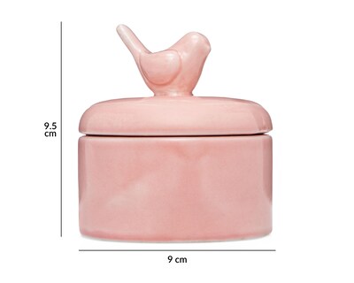 Foto 5 | Joyero de Cerámica Starhaus Bamey Rosa