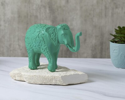 Foto 5 | Escultura de Elefante Fabian de Resina