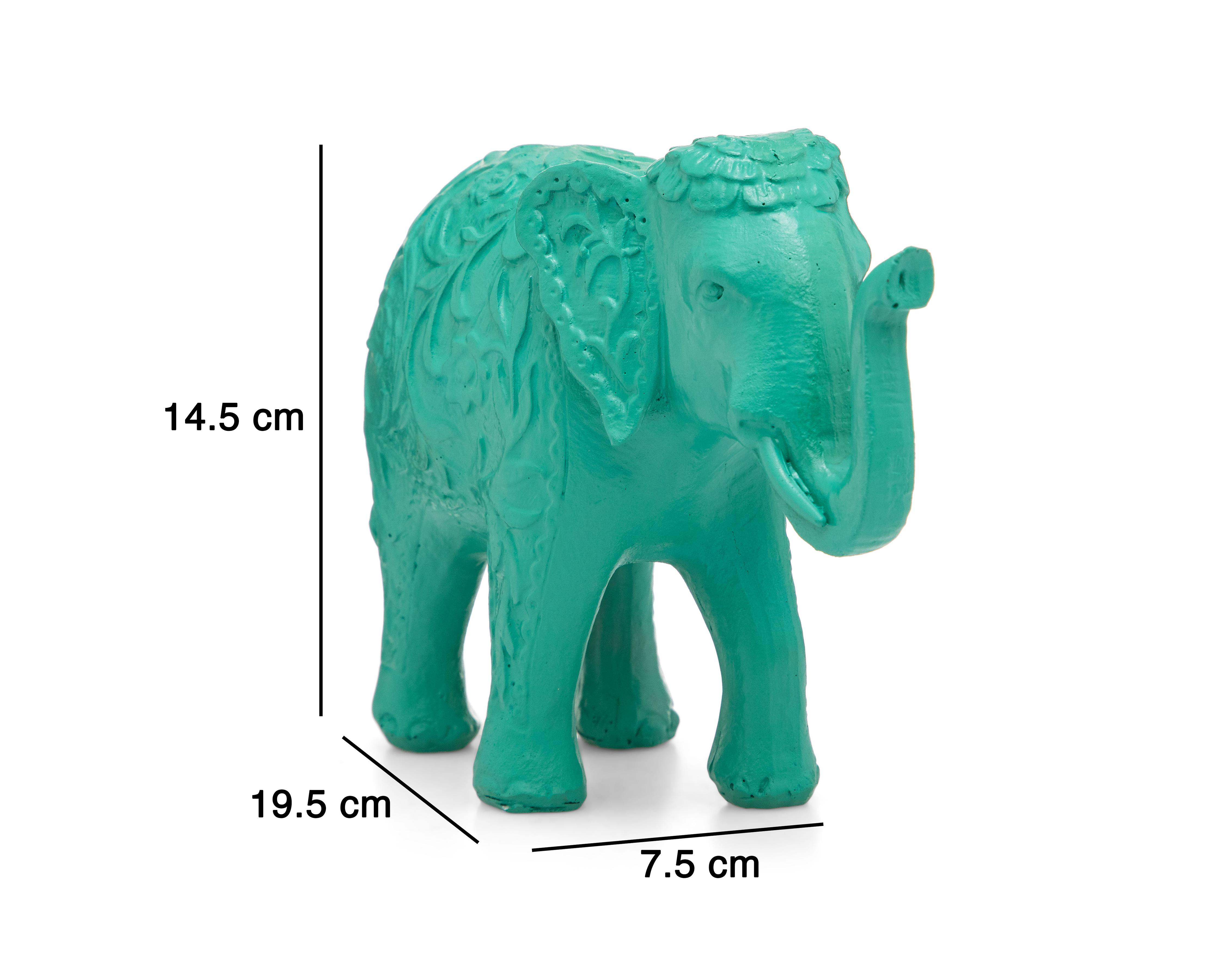 Foto 6 | Escultura de Elefante Fabian de Resina