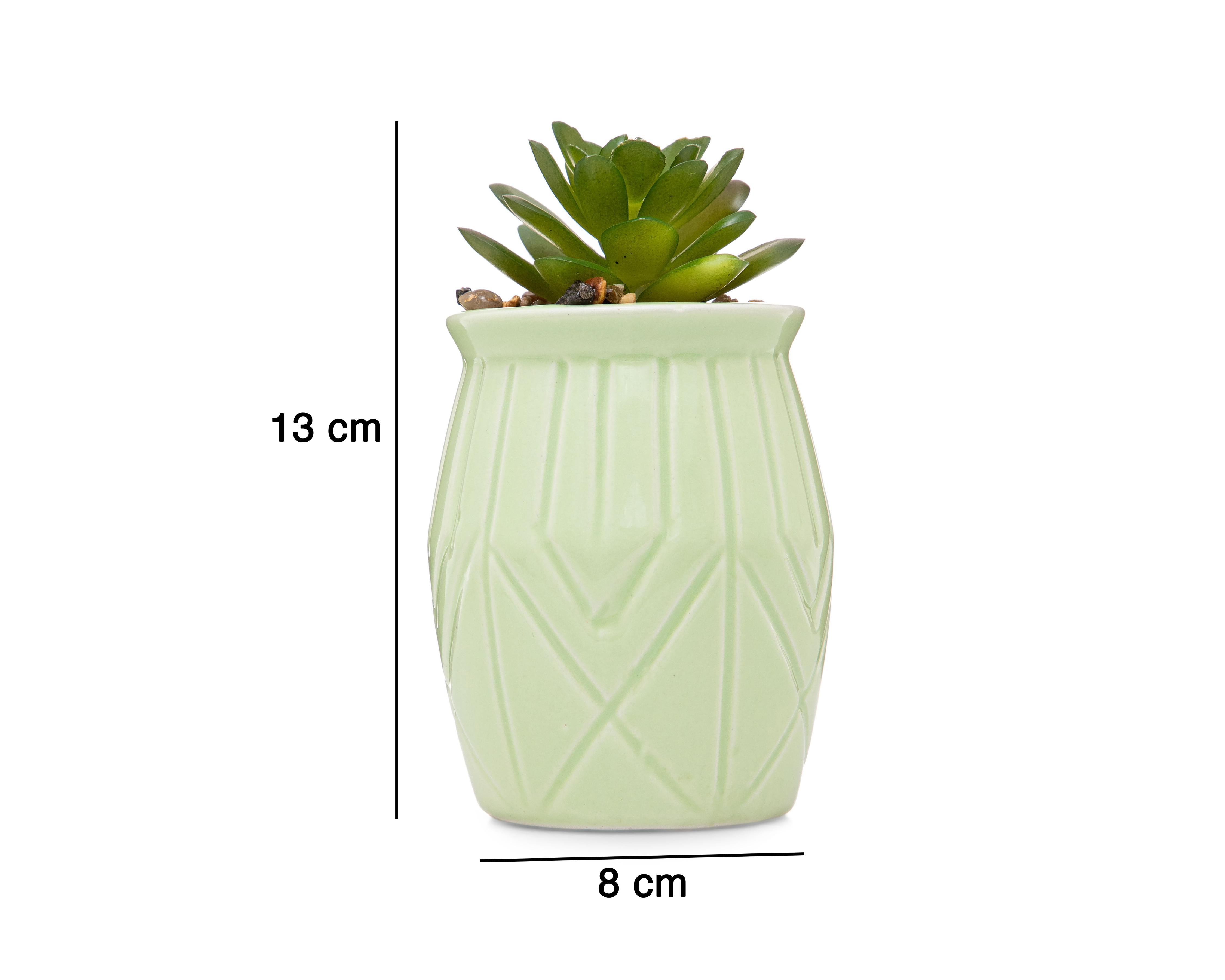 Foto 5 | Suculenta Artificial con Maceta Starhaus 13 cm