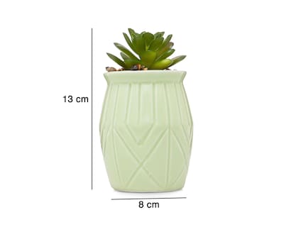 Foto 5 | Suculenta Artificial con Maceta Starhaus 13 cm