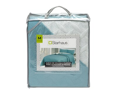 Foto 4 | Colcha Matrimonial Starhaus Vadim Azul