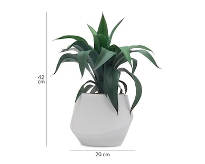 Foto 5 | Sábila Artificial con Maceta Starhaus 42 cm