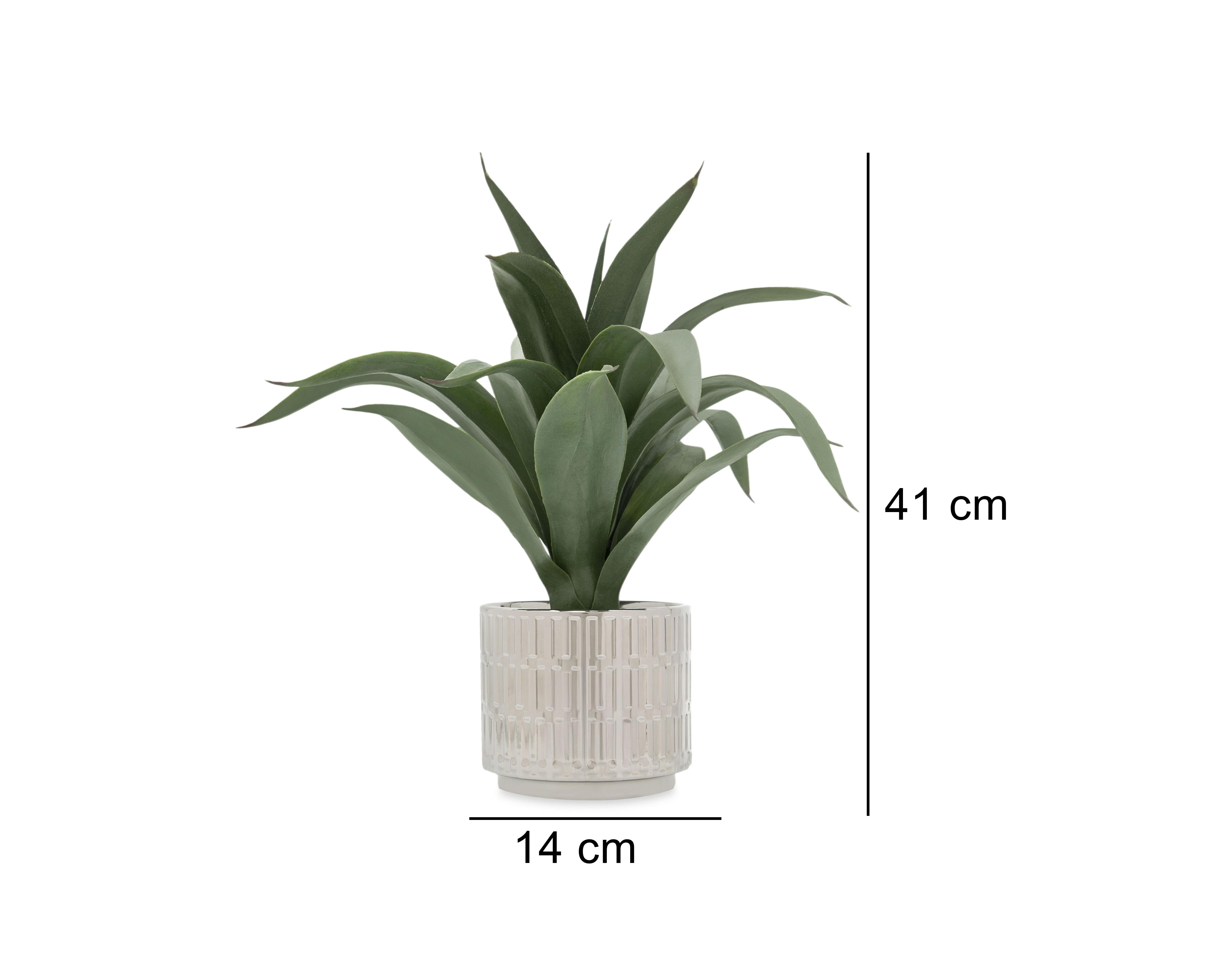 Foto 5 | Sábila Artificial con Maceta Starhaus 41 cm