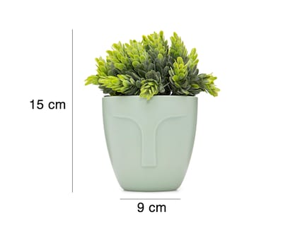 Foto 5 | Crassula Artificial con Maceta Starhaus 15 cm