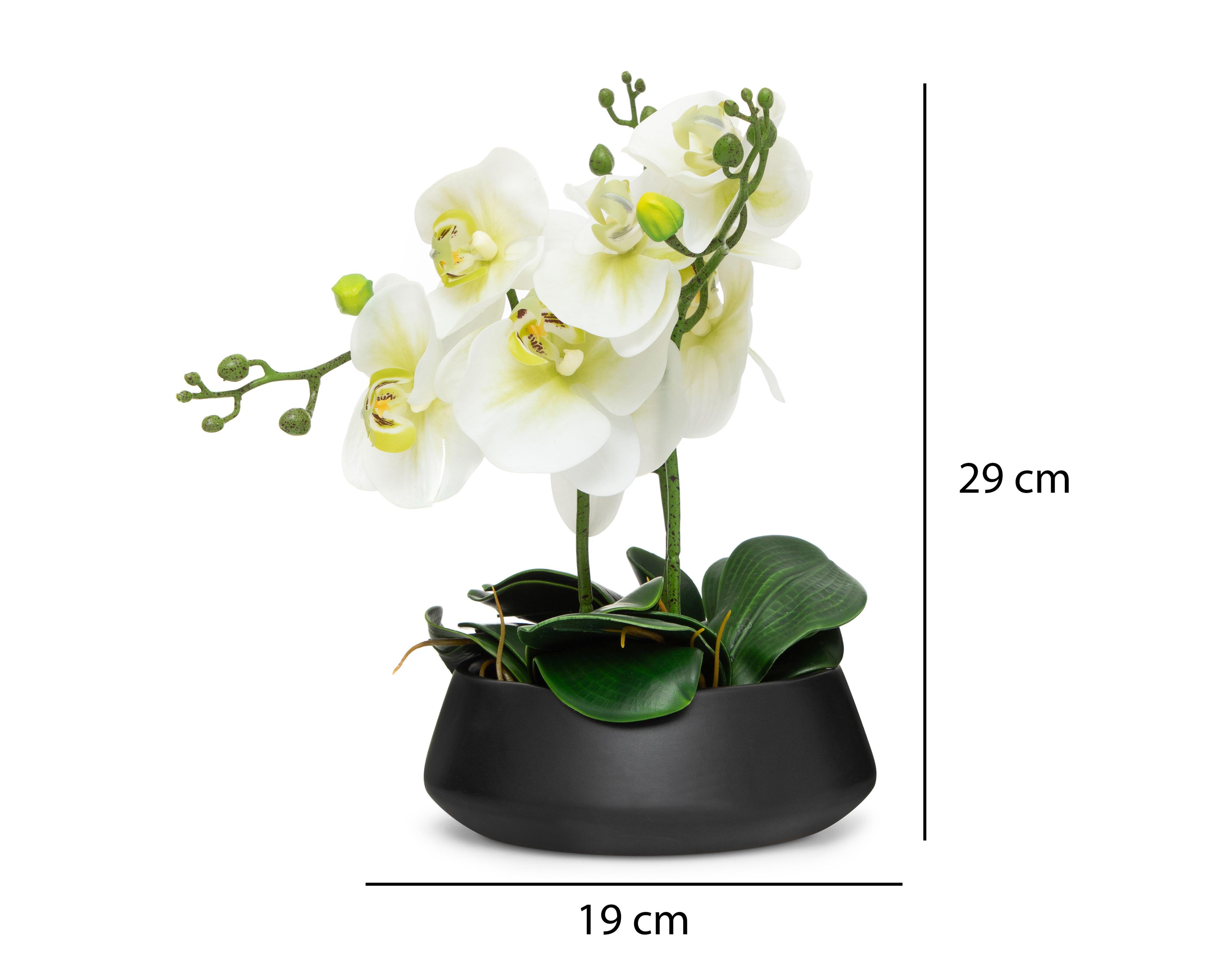 Foto 5 | Orquídea Artificial con Maceta Starhaus 29 cm